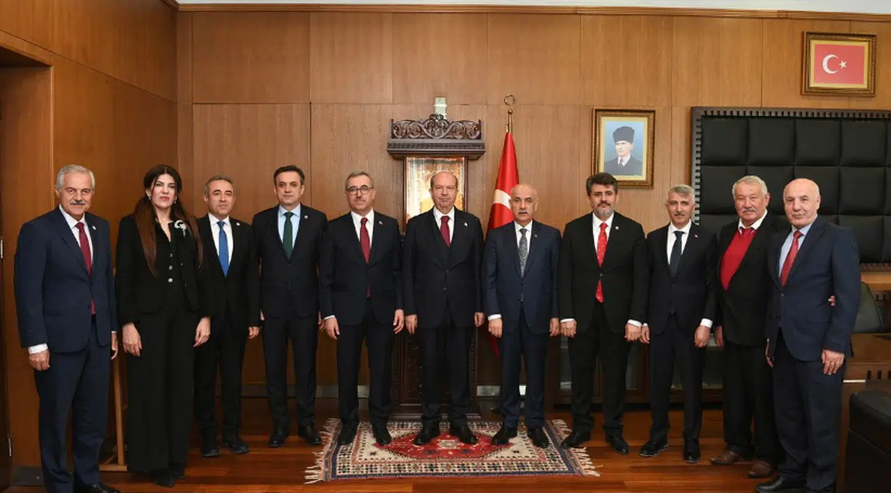 Başkan Güngör, KKTC Cumhurbaşkanı Tatar’ı Ağırladı