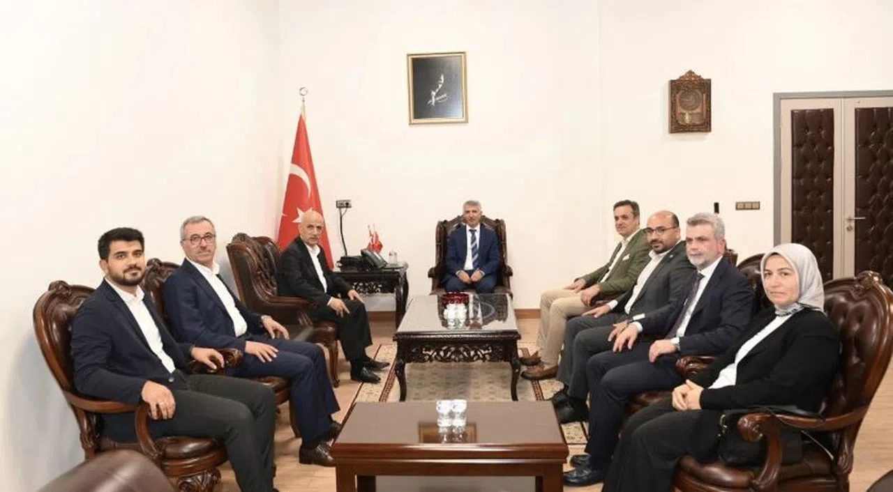 Başkan Güngör’den Vali Ünlüer ve Başsavcı Tiryaki’ye Hayırlı Olsun Ziyareti