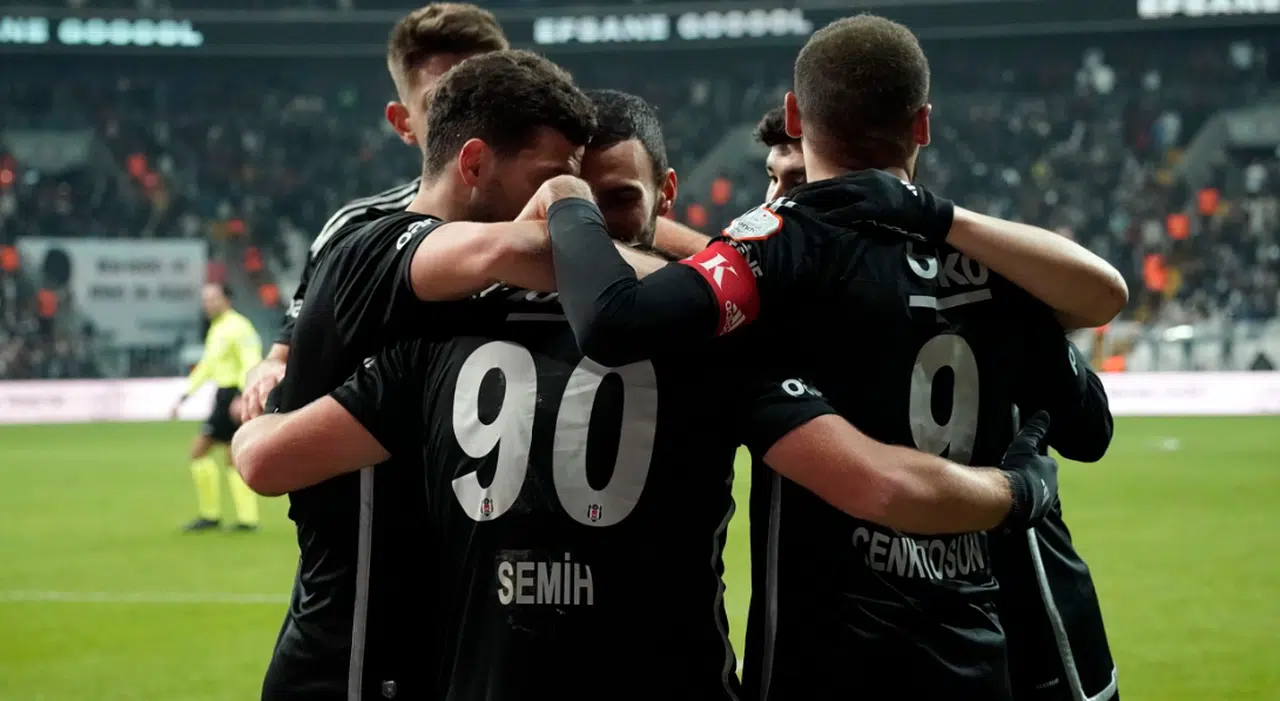 Beşiktaş'ın 3 maçlık galibiyet hasreti son buldu