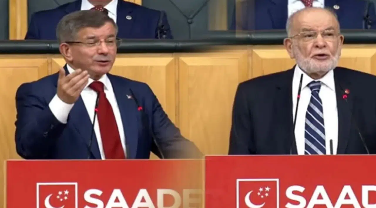 Bir grup iki genel başkan! Saadet Partisi TBMM’de ilk grubunu yaptı