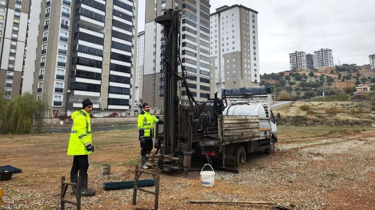 Kahramanmaraş’ta sondaj çalışmaları sürüyor