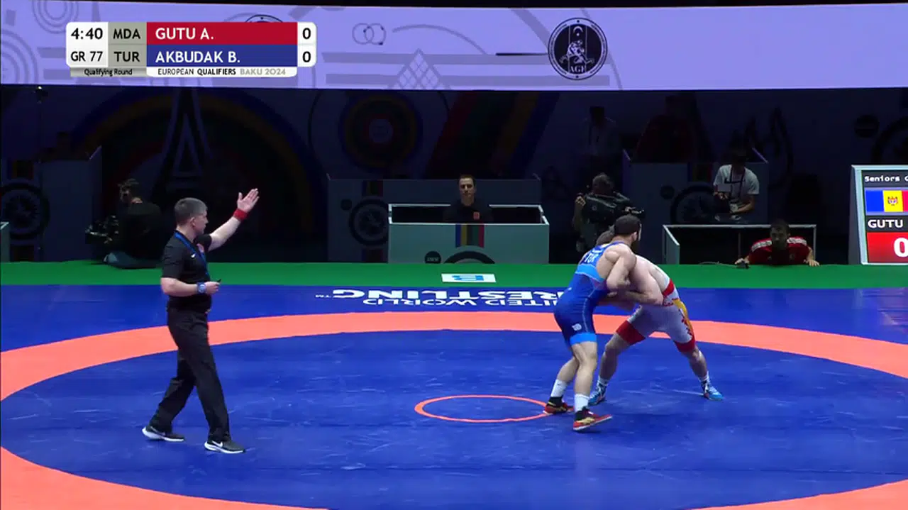 Kahramanmaraşlı Milli Güreşçi Akbudak, Paris Olimpiyat Oyunları Bileti Aldı