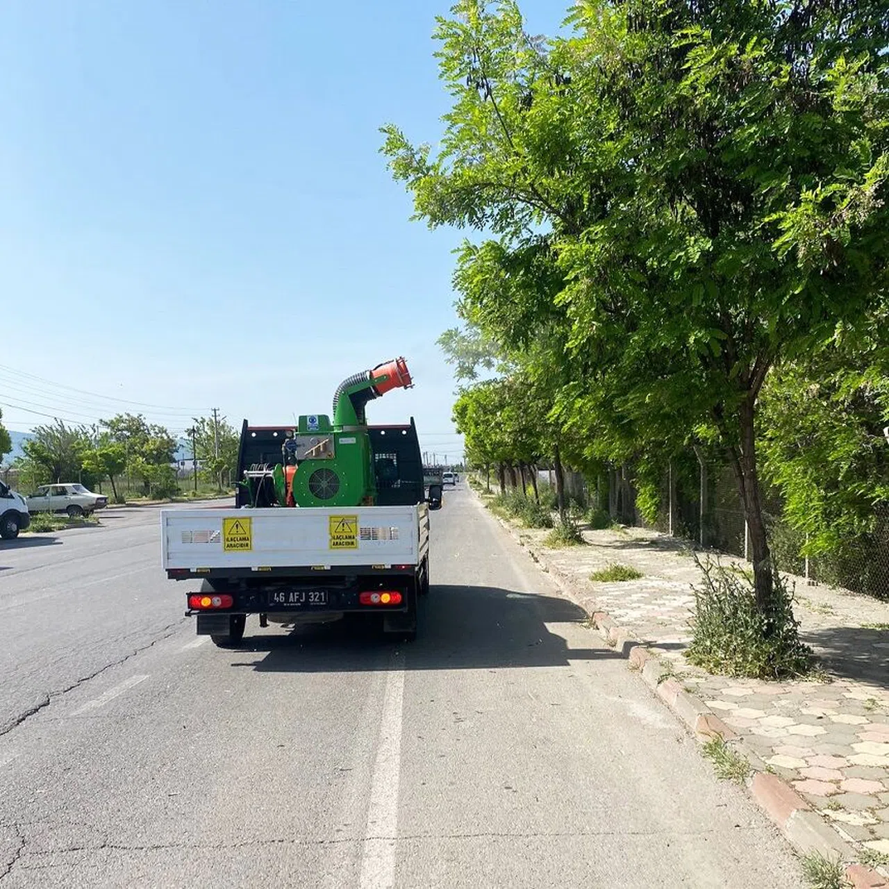 Kahramanmaraş'ta Ağaç Zararlılarıyla Mücadele