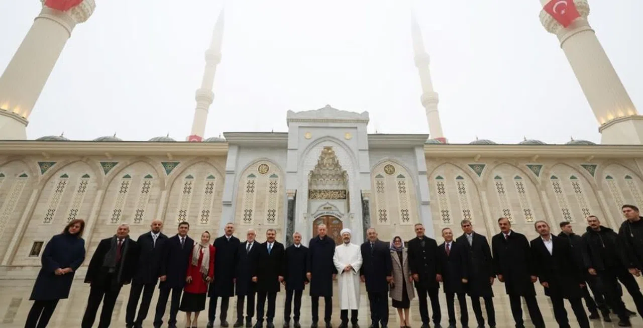 Cumhurbaşkanı Erdoğan, Şahinbey Millet Camii’nin açılışına katıldı