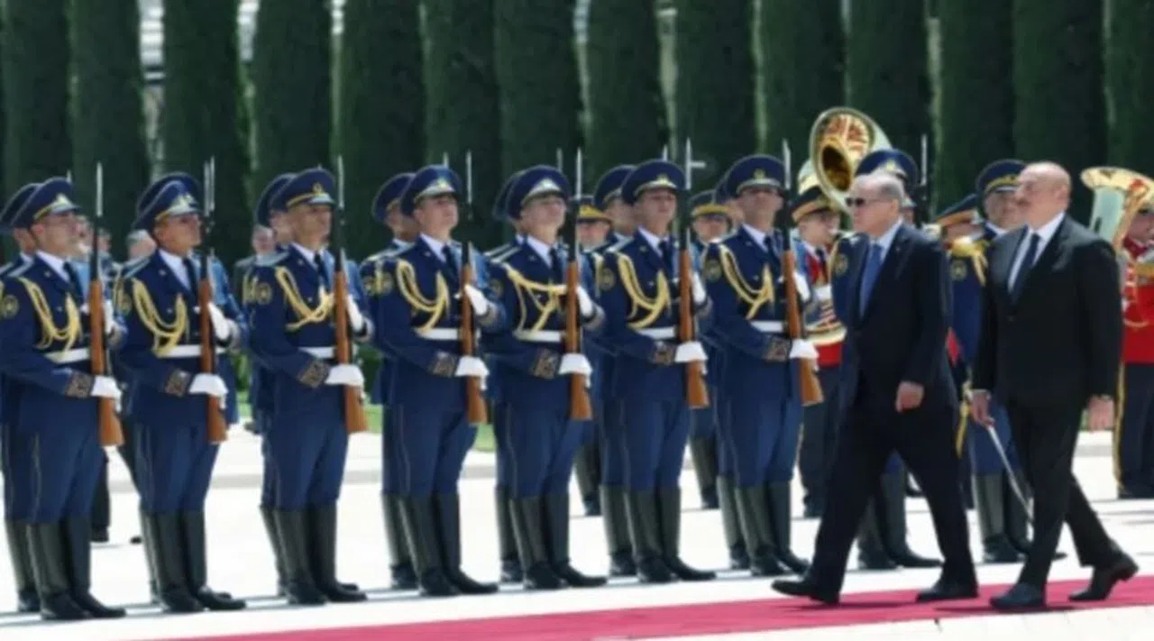 Cumhurbaşkanı Erdoğan Azerbaycan’da