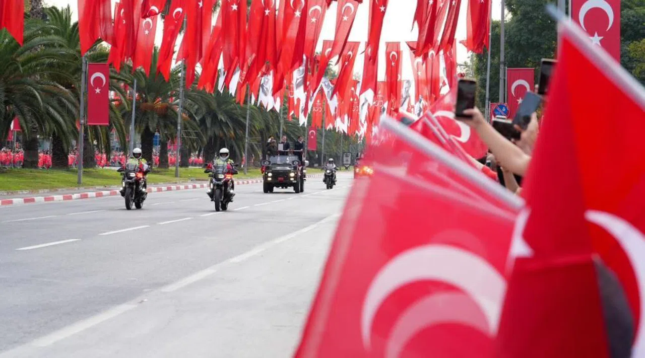 Cumhuriyet'in 100. Yılı coşkuyla kutlandı