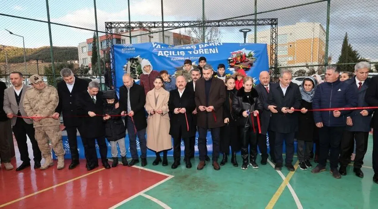 Depremde hayatını kaybeden Milletvekili Yakup Taş Parkı açıldı
