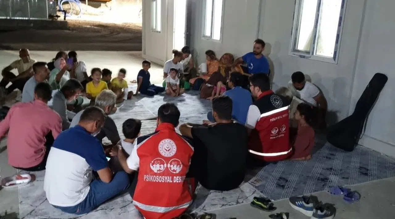 Depremzedelerine Psikososyal Destek Devam Ediyor