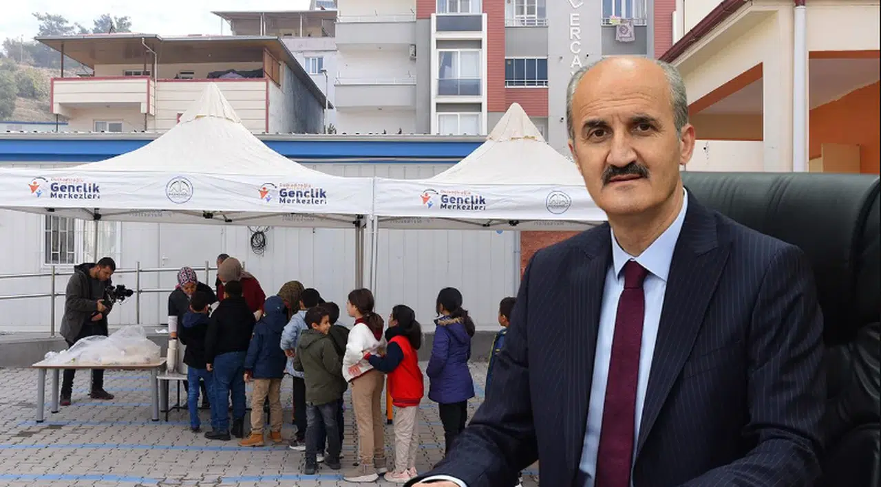 Dulkadiroğlu Belediyesi Öğrencilere Sıcak Çorba İkramında Bulundu