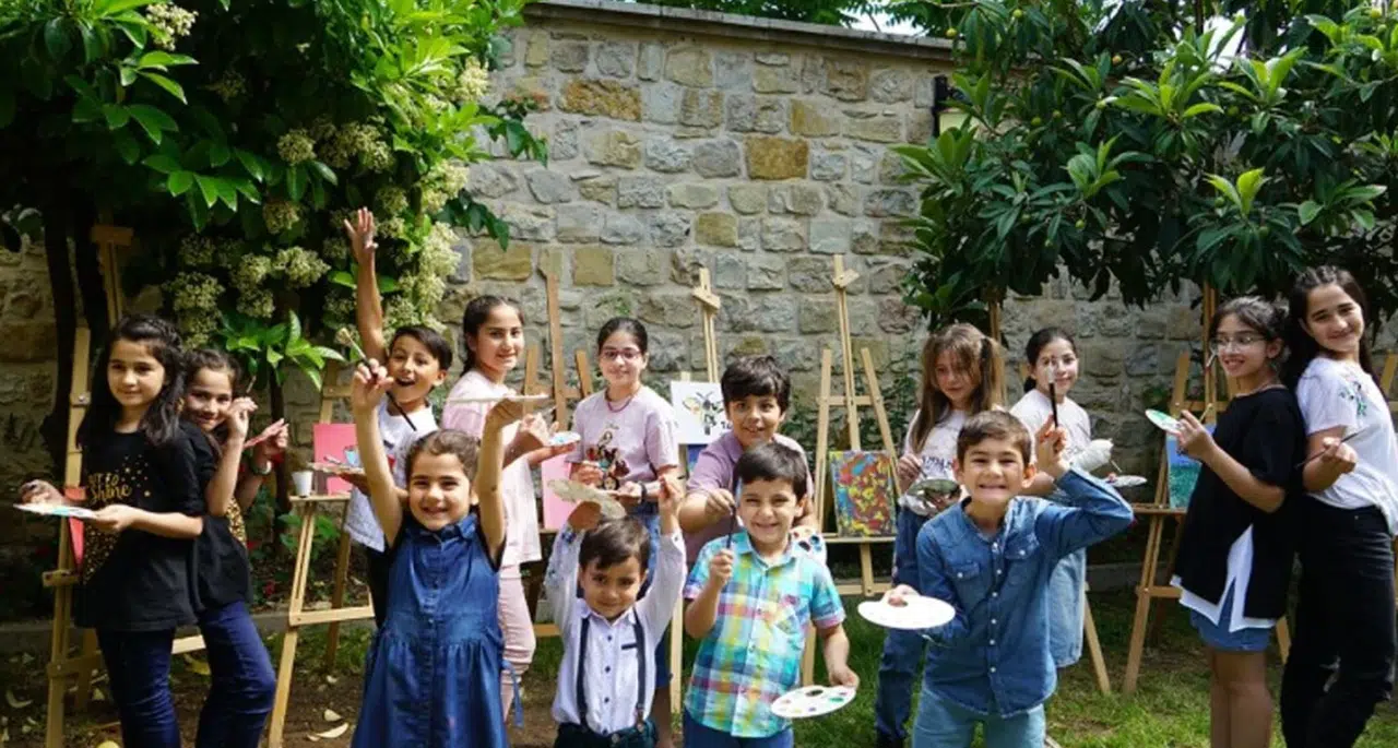 Edebiyat Şehri Kahramanmaraş’ta Çocuklar “Renklerim ve Düşlerim” Etkinliğini