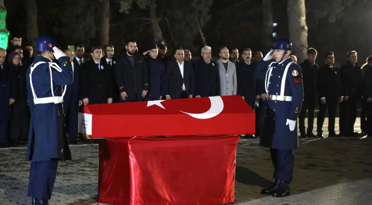 Ekinözü kaymakamı Coşkun için tören düzenlendi