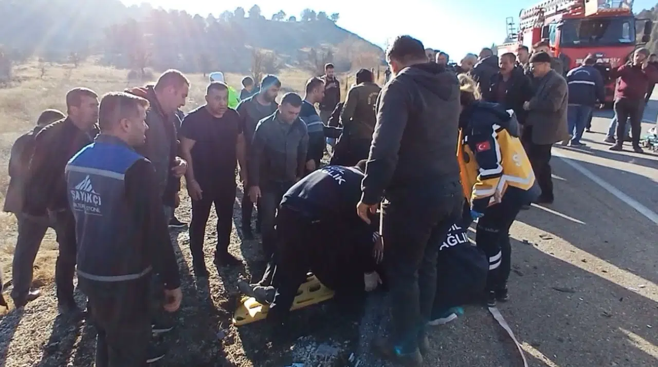 Feci Kaza: 1 Ölü, 5 Ağır Yaralı