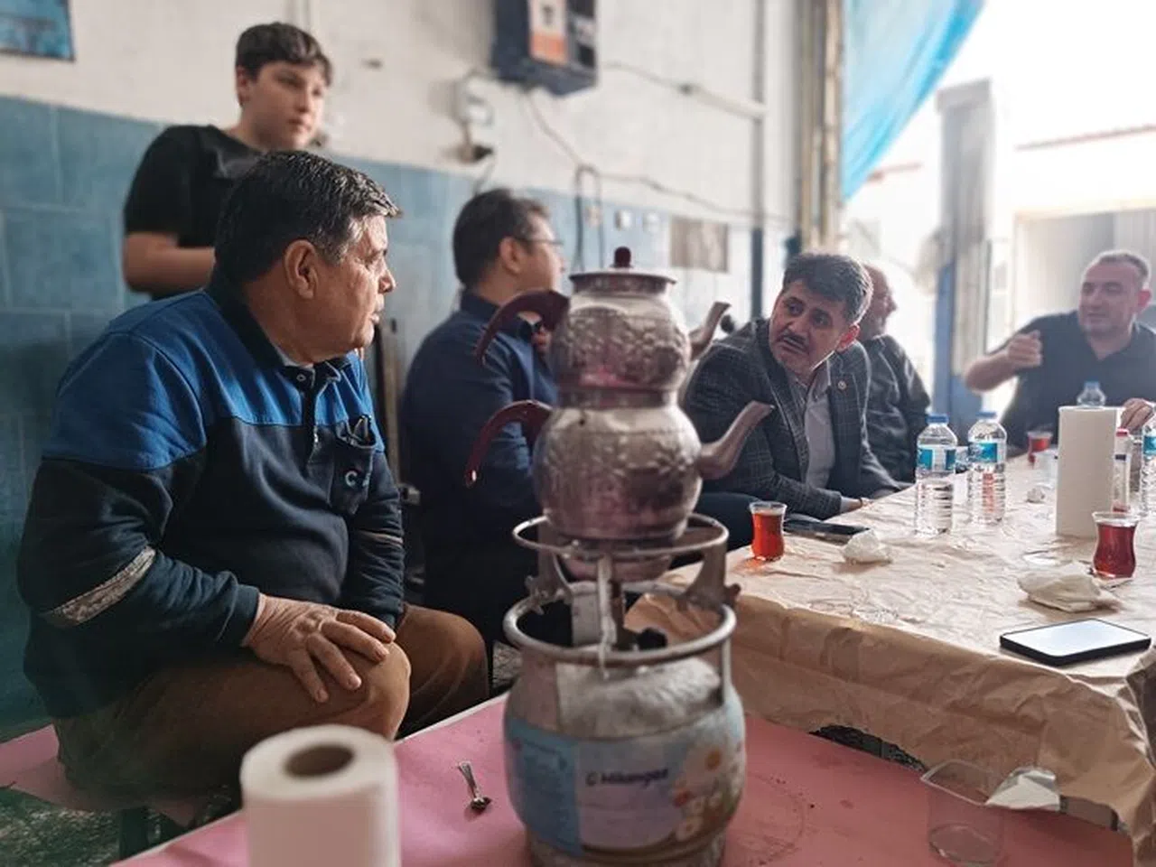 Debgici, sanayi esnafını ziyaret etti