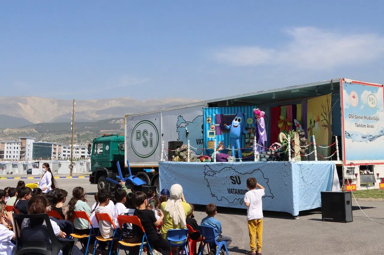 Çocuklara ‘su bilinci’ aşılandı