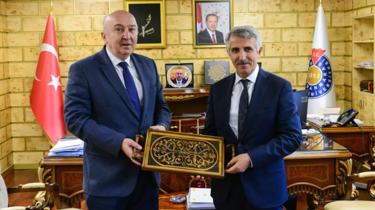 Kahramanmaraş Valisi Mükerrem Ünlüer’den KSÜ’ye Ziyaret