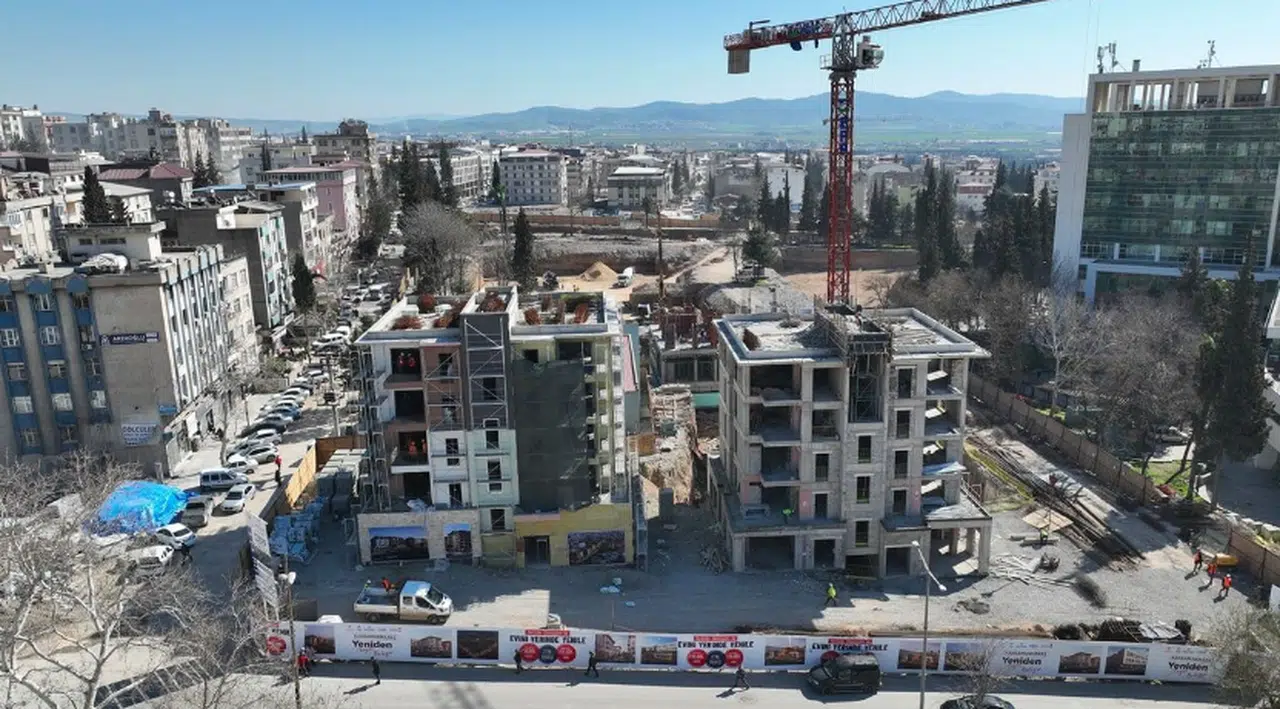 Kahramanmaraş’ta 10 bin konutluk dev proje hızla ilerliyor