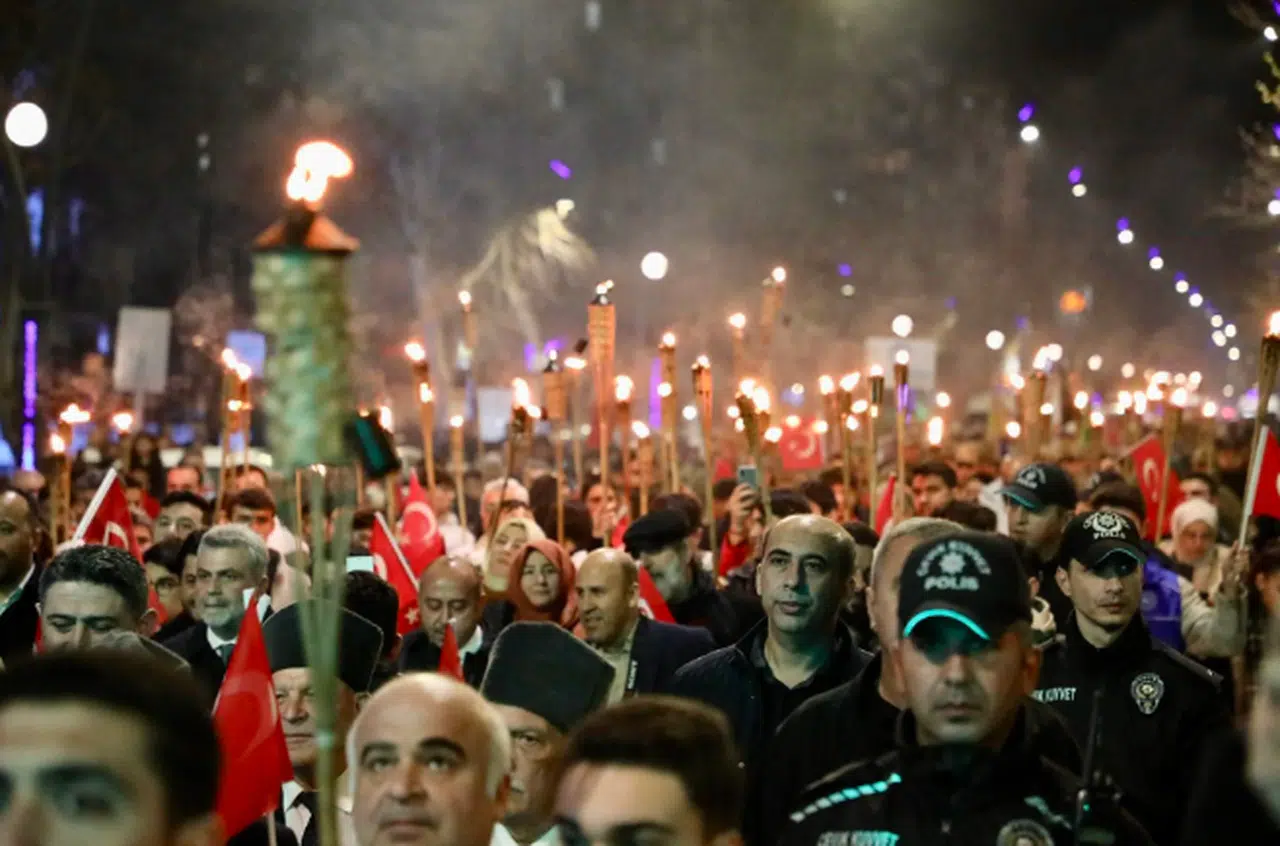 Kahramanmaraş’ta buruk kurtuluş bayramı