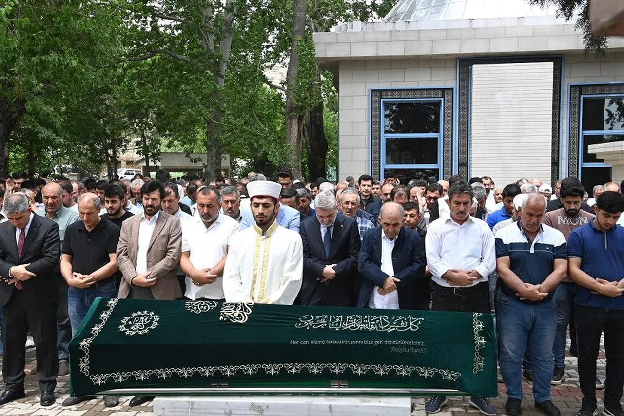 Kahramanmaraş'ta Büyükşehir Personelinin Cenaze Töreni