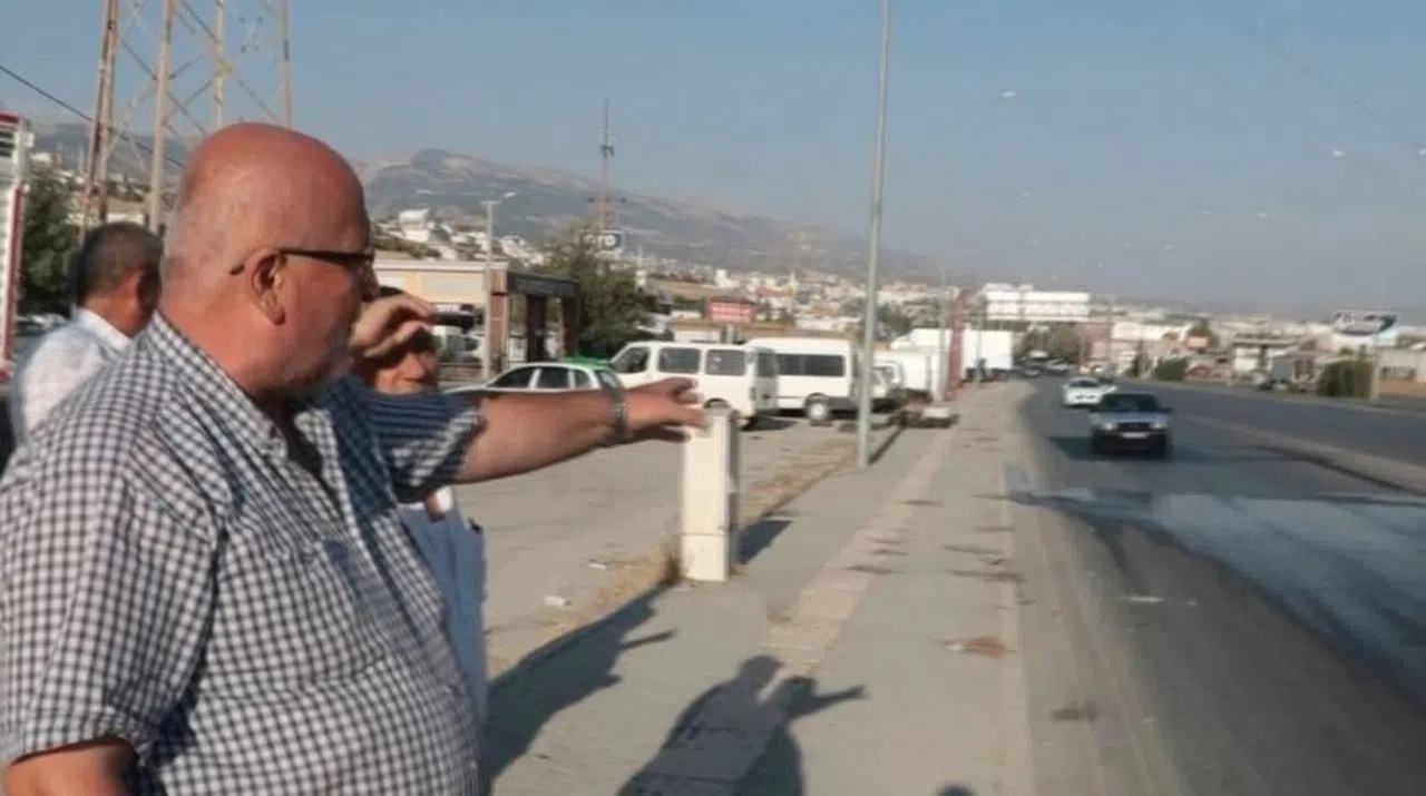 Kahramanmaraş'ta Kaza sonrası sürücülerin zor anları  