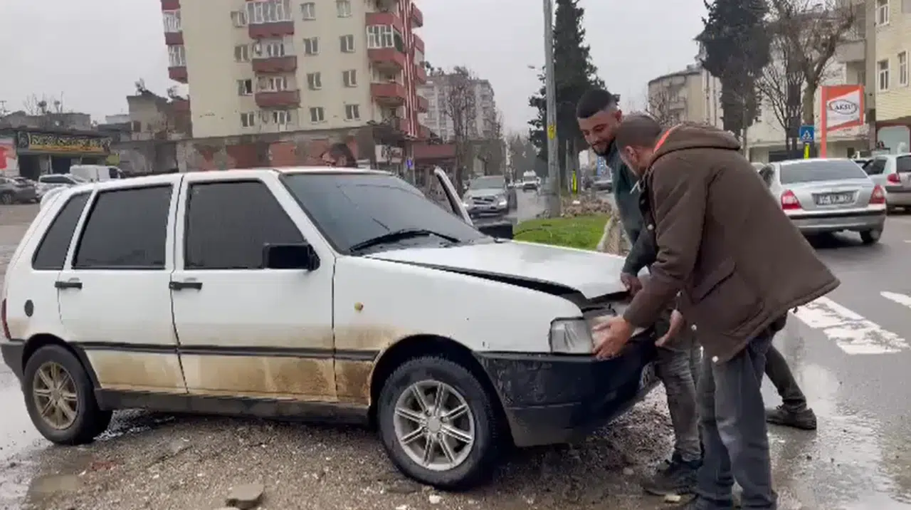 Kahramanmaraş’ta olumsuz hava koşulları trafik kazalarını arttırdı