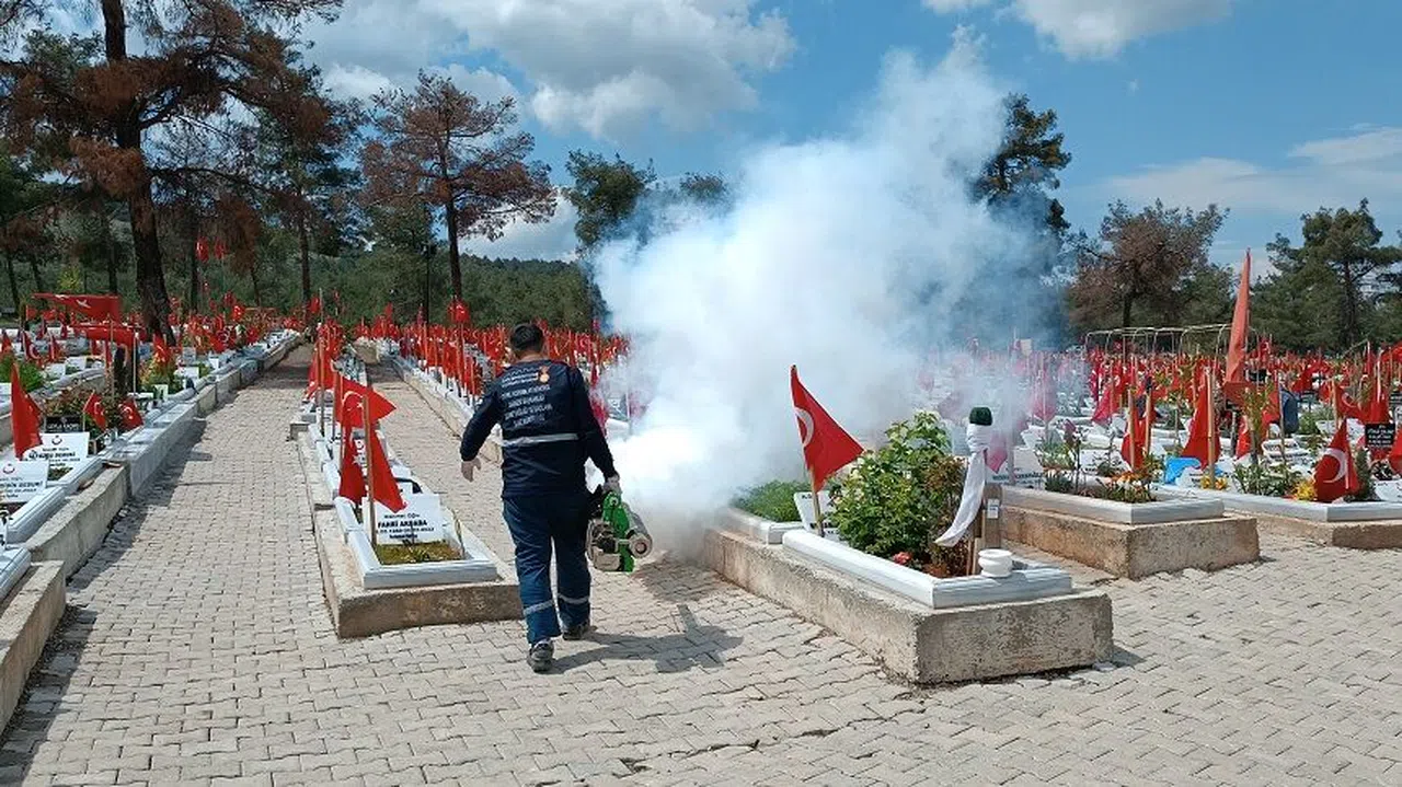 Kahramanmaraş'ta Ramazan Bayramı Öncesi Dezenfeksiyon