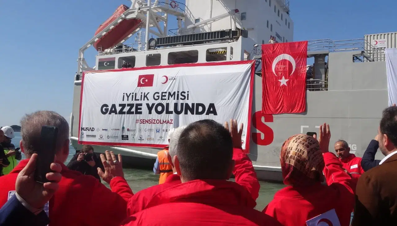 Kızılay'dan Ramazan Öncesi Gazze'ye Destek