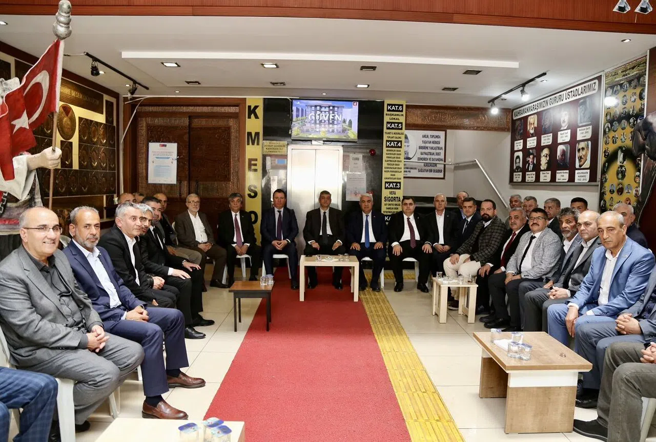 KMTSO’dan KMESOB’a bayram ziyareti