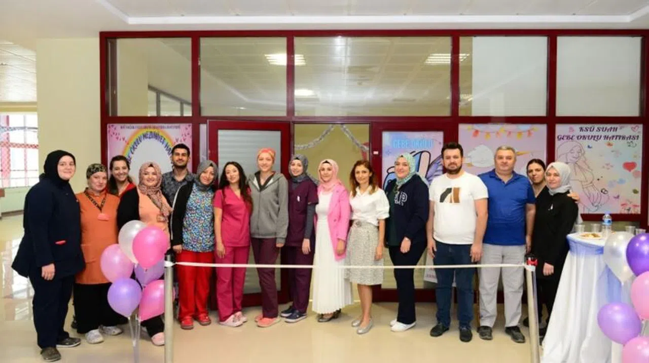 KSÜ Sağlık Uygulama ve Araştırma Hastanesi Gebe Okulu Açıldı