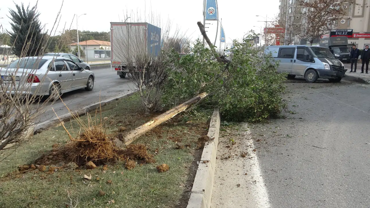 Malatya'da zincirleme kazada 2 kişi yaralandı