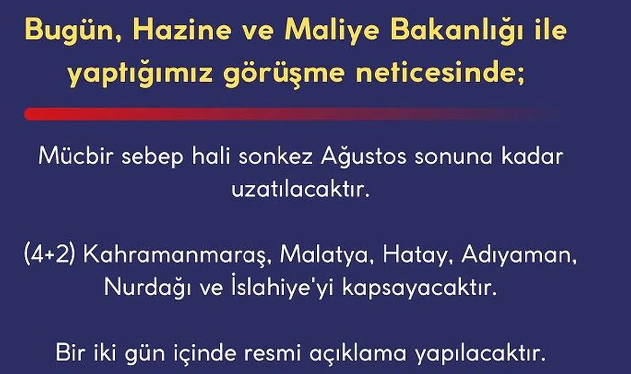 Prof. Dr. Şahin’den "Mücbir Sebep" açıklaması