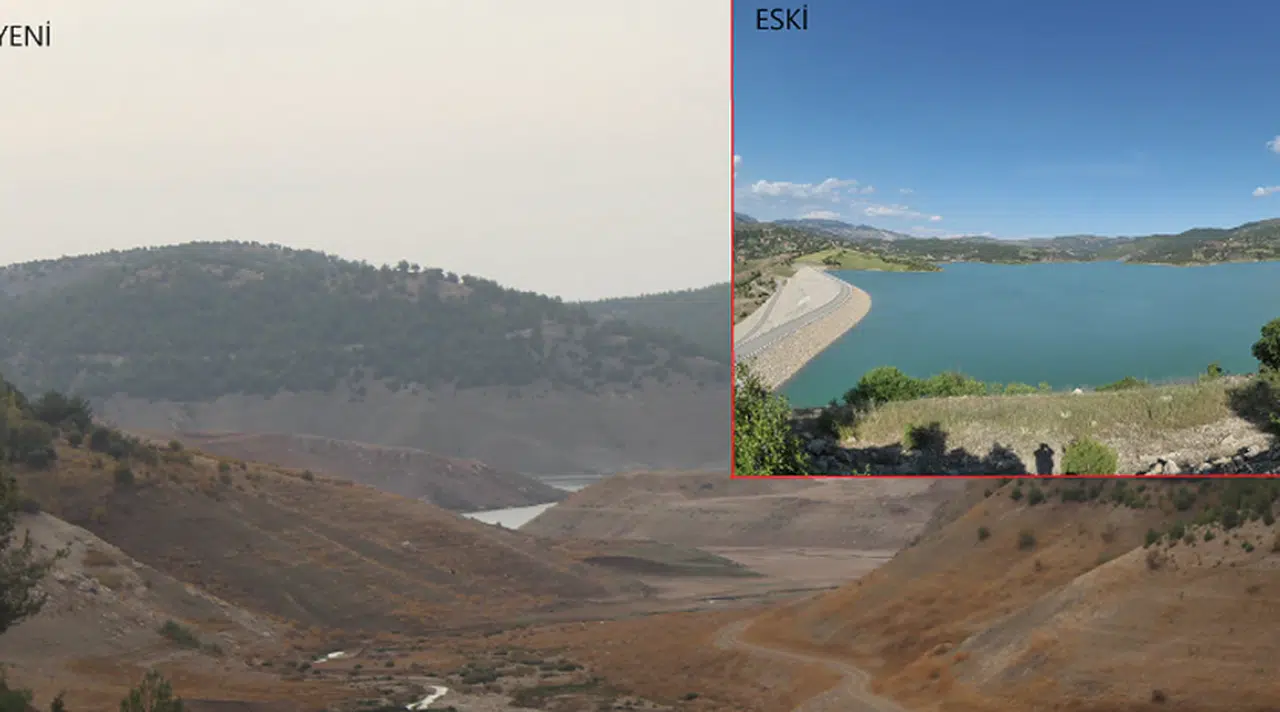 Kahramanmaraş'ta o barajda su kalmadı!