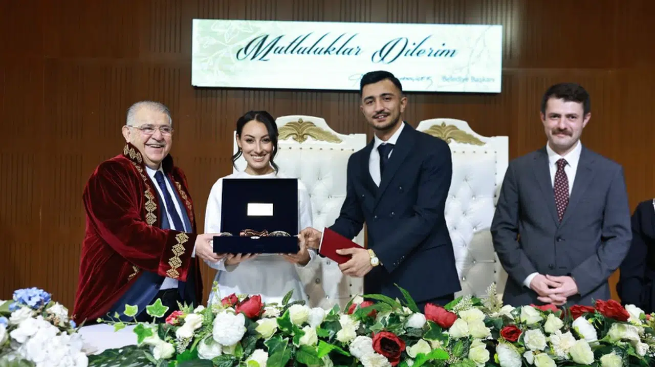 Onikişubat'ta Sevgililer Günü'nde nikah yoğunluğu