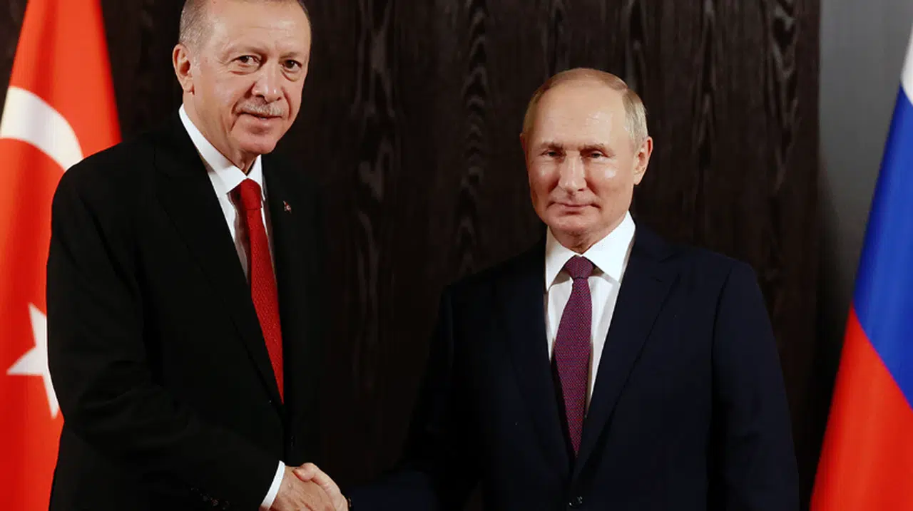 Putin'den Cumhurbaşkanı Erdoğan'a 100. yıl mesajı