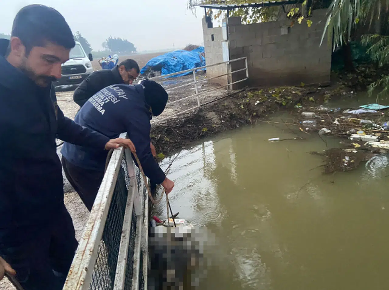 Sulama kanalında erkek cesedi bulundu
