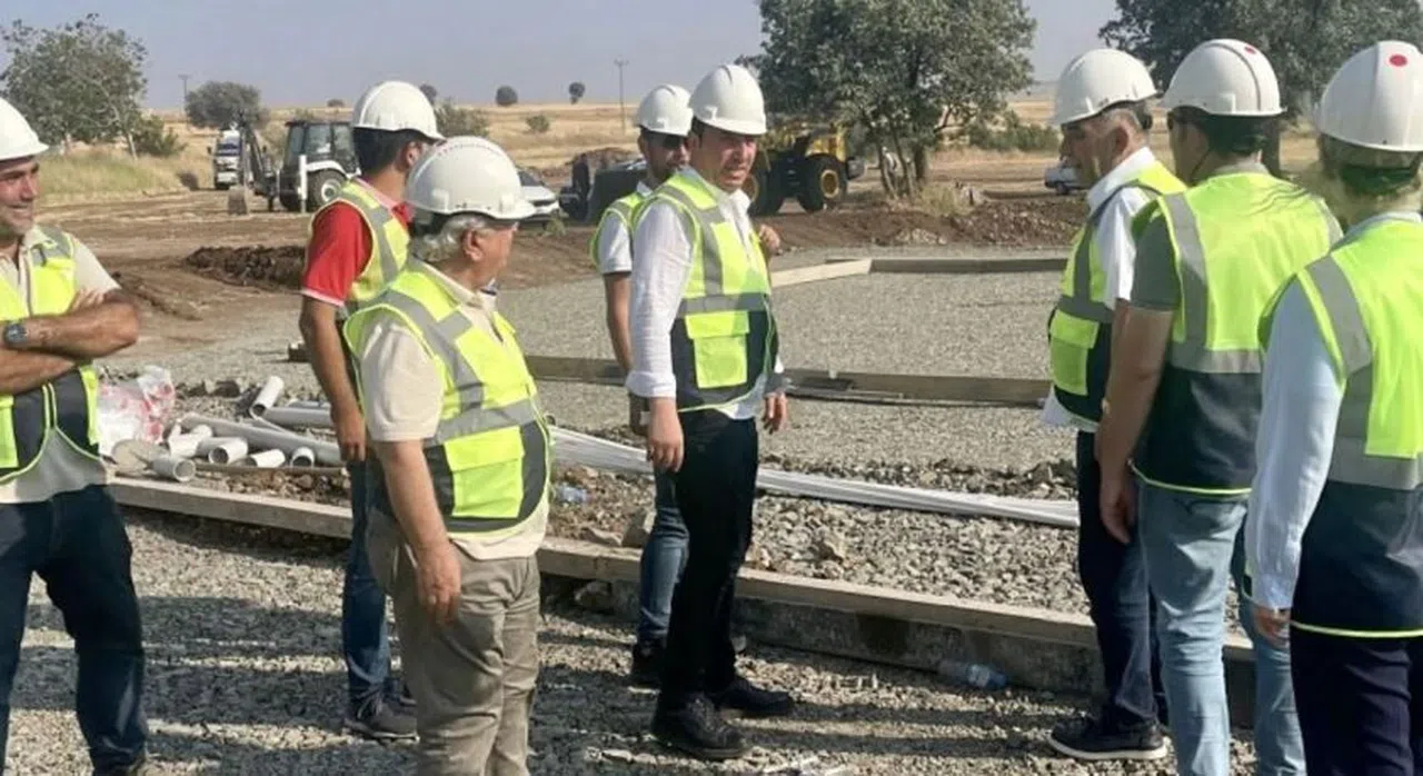 Tekstil İhtisas OSB İçin Şantiye Kurulum Çalışmaları Başladı