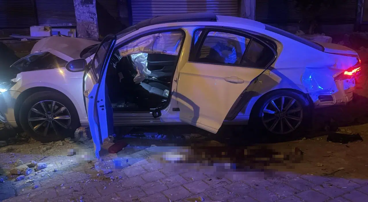 Trafik kazası sonrası silahlar çekildi