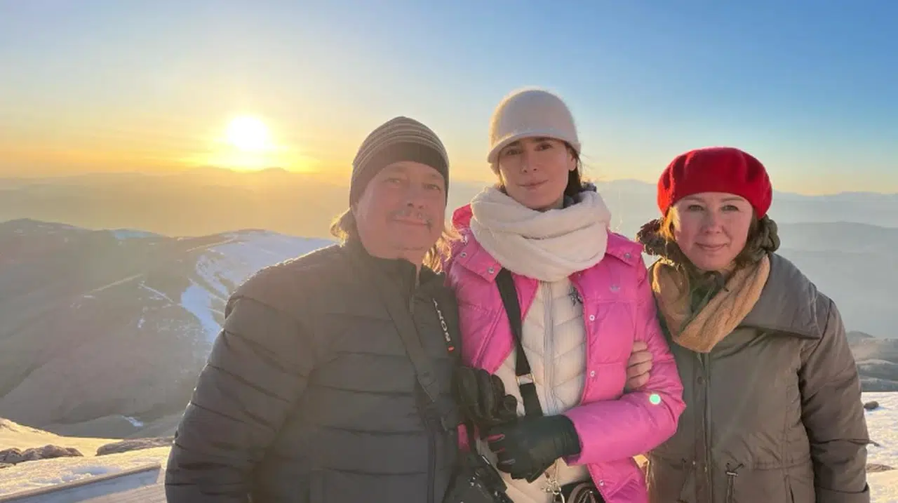 Ünlü Rus Ressam Aleksandr Shadrin Nemrut'ta