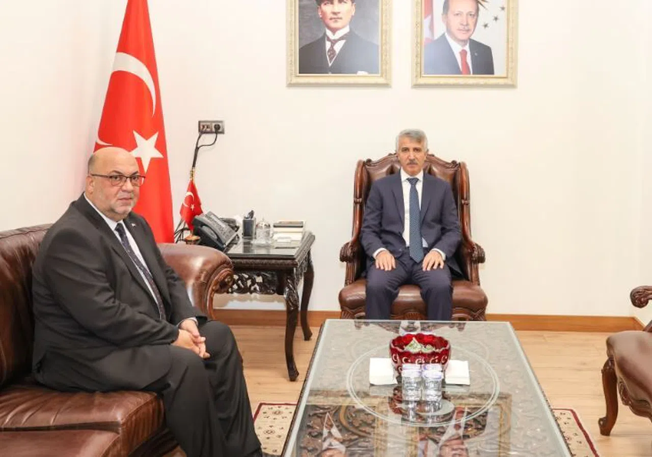 Vali Ünlüer, Akpınar’ı makamında ağırladı