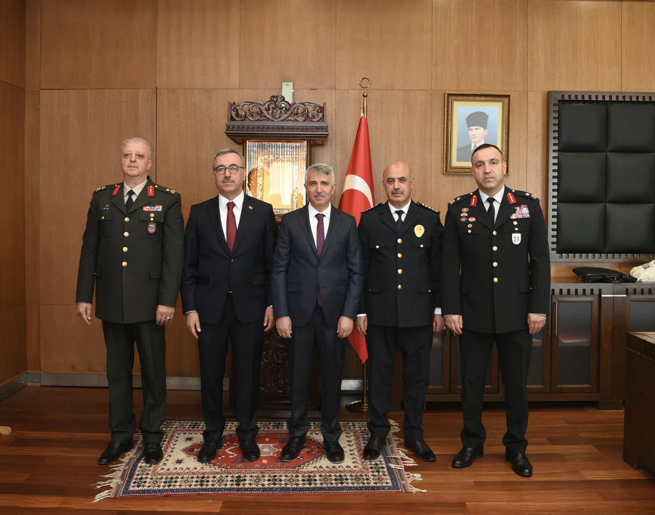 Şehir Protokolünden Güngör’e Veda Ziyareti