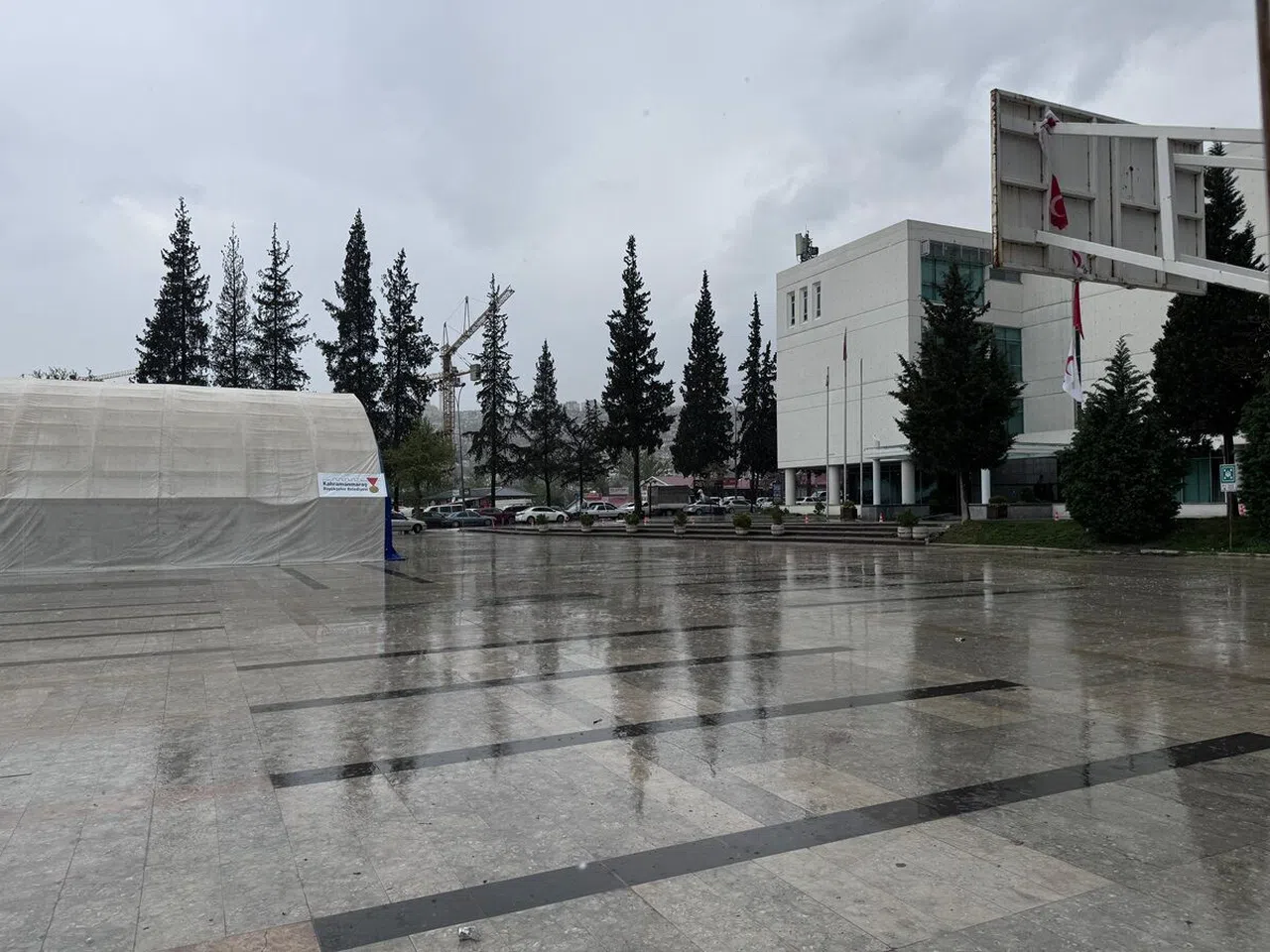 Kahramanmaraş'ta sağanak yağış etkili oldu