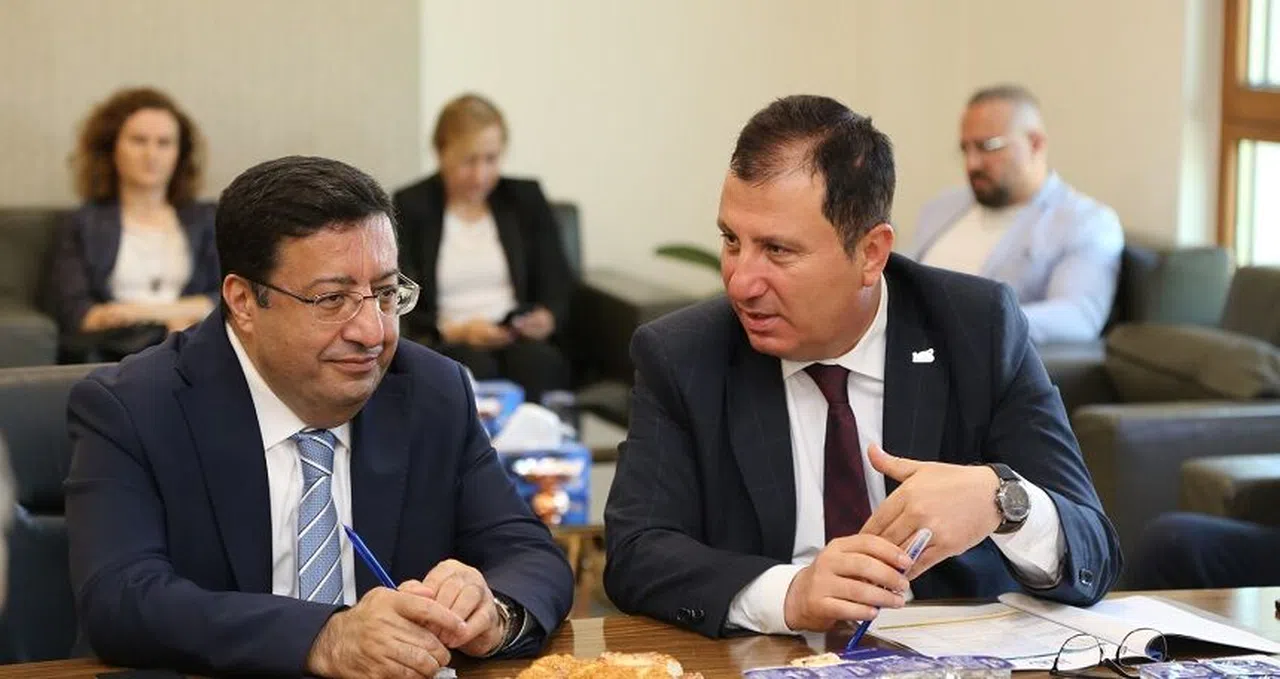 TSKB Heyeti KMTSO'yu Ziyaret Etti