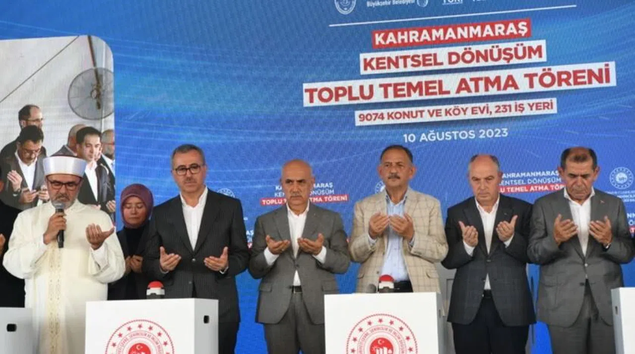 Yeni Kahramanmaraş’ın Temelleri Atıldı