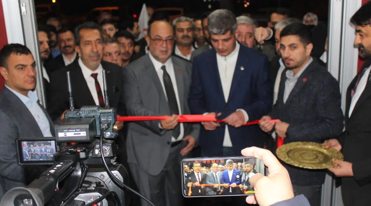 Yeniden Refah Partisi Dulkadiroğlu seçim ofisi açıldı