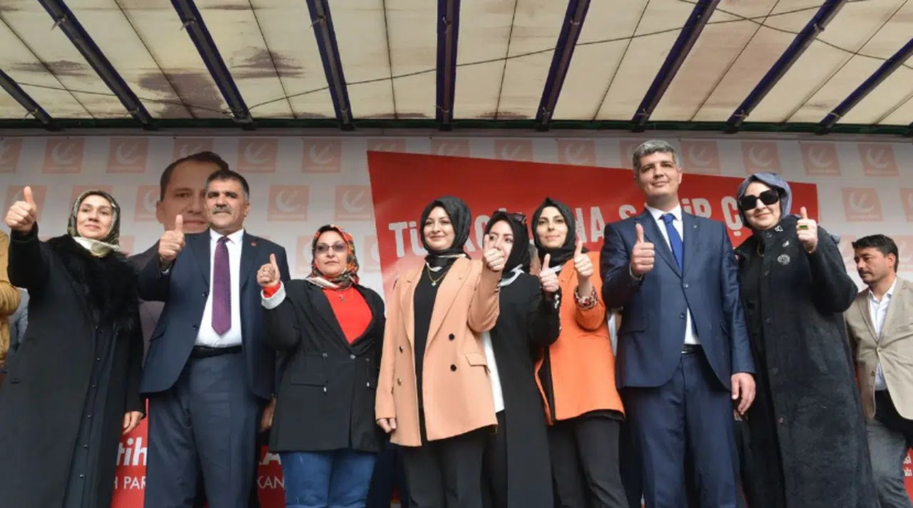 Yeniden Refah Partisi Türkoğlu Seçim Koordinasyon Merkezi Açılışı