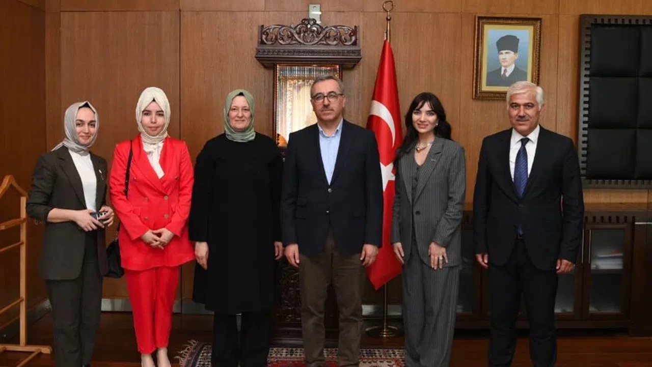 Yeşilay Heyeti Güngör'ü Ziyaret Etti