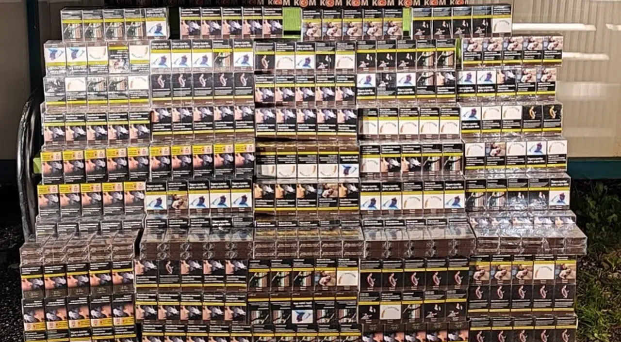 1620 paket gümrük kaçağı sigara ele geçirildi
