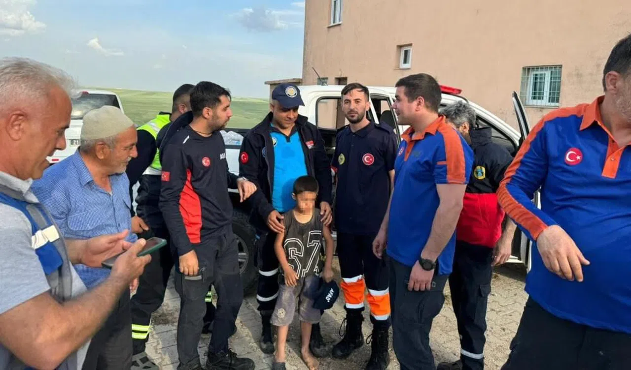Kaybolan çocuk 6 saat sonra bulundu