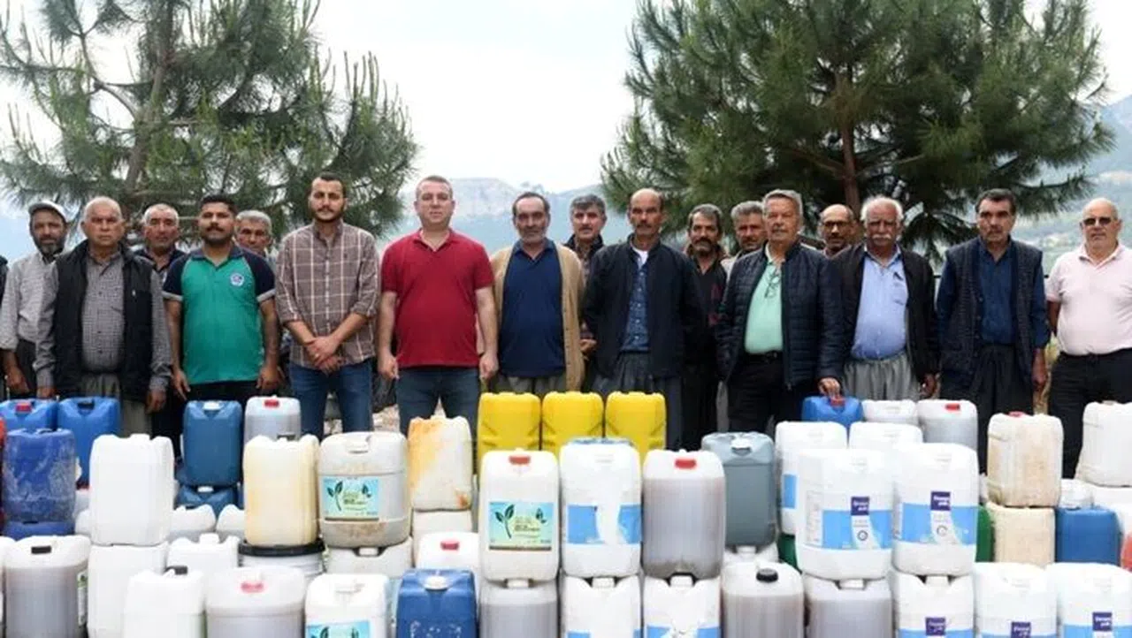 Organik solucan gübresi çiftçilere ulaşıyor