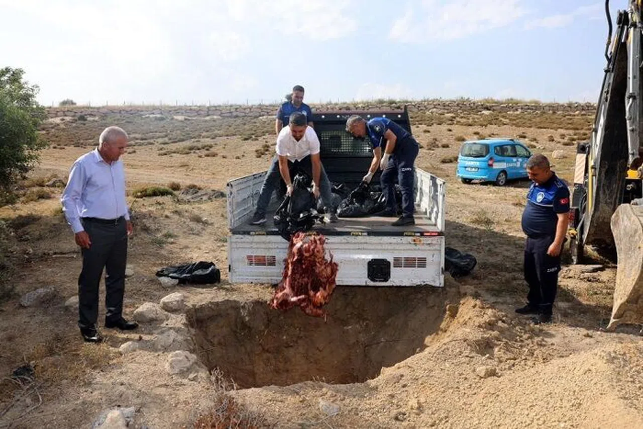 Menşei belirsiz 500 kilo et ele geçirildi
