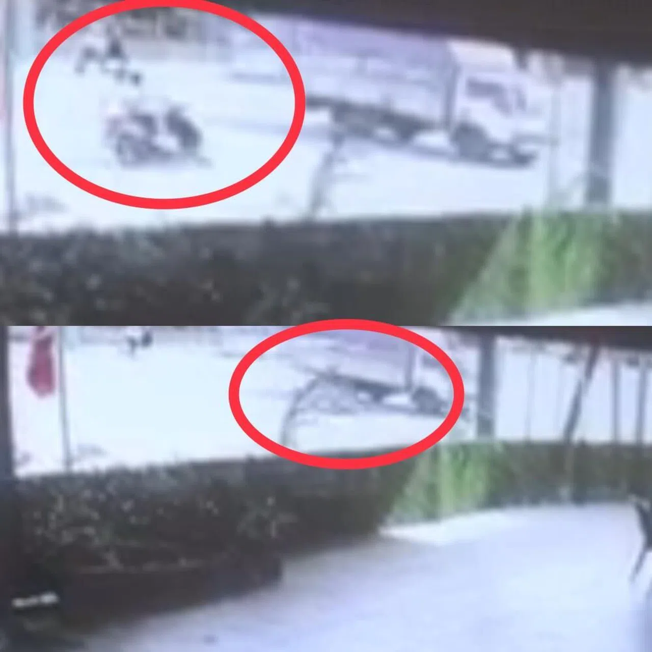 Motosiklet kamyonetin altına girdi: 1 ölü, 1 yaralı